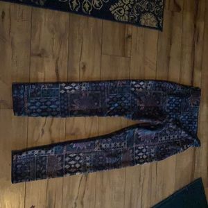 Anthropologie Daily Practice High Rise Leggings in Patched Floral NEW